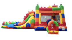 Mega Building Block Bounce & Slide